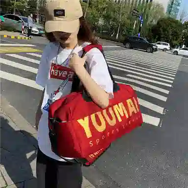 德力熊 收纳出差短途运动 尼龙 健身包 男女同款情侣款 多色