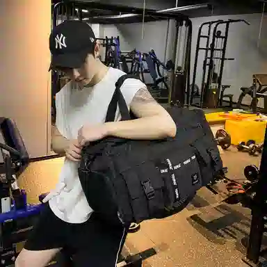 德力熊 大容量收纳干湿分离 牛津布 健身包 大号 男女同款情侣款 多色