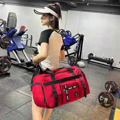 德力熊 大容量收纳干湿分离 牛津布 健身包 大号 男女同款情侣款 多色