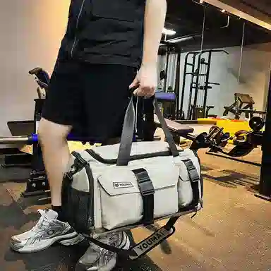 德力熊 轻便训练 尼龙 健身包 男女同款情侣款 多色