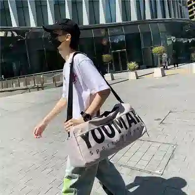 德力熊 收纳出差短途运动 尼龙 健身包 男女同款情侣款 多色