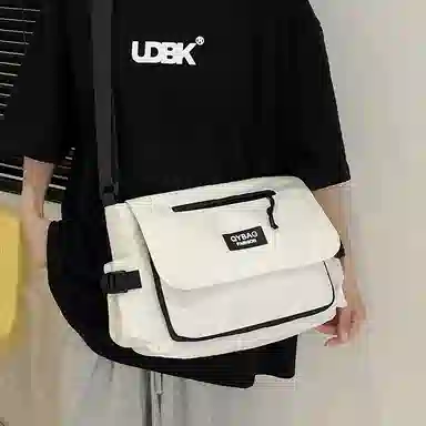 彤彤兔 原宿风通勤工装休闲 尼龙 斜挎包 男女同款情侣款 多色