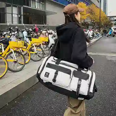 德力熊 时尚 牛津布 旅行包 男女同款情侣款 多色