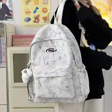 OUZIHUANG Tie-Dye Backpack