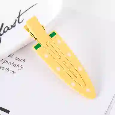 彤彤兔 无痕 韩版 磨砂发卡水果卡通时尚刘海 发夹 女款