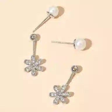 彤彤兔 小花朵耳环气质百搭甜美少女饰品女