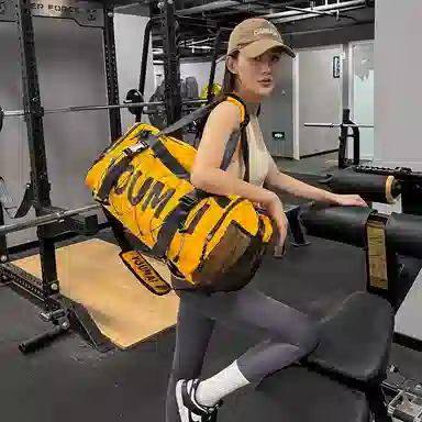 德力熊 大容量旅行袋 尼龙 健身包 大号 男女同款情侣款 多色