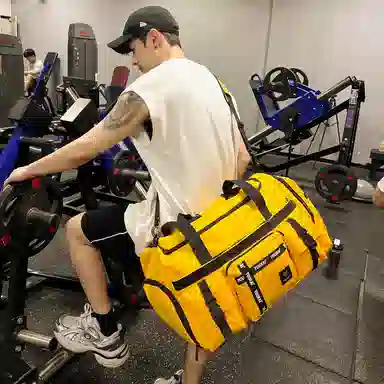 德力熊 大容量收纳干湿分离 牛津布 健身包 大号 男女同款情侣款 多色