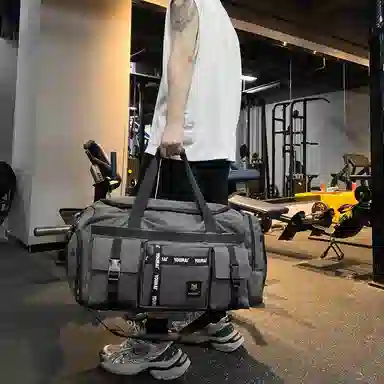 德力熊 大容量收纳干湿分离 牛津布 健身包 大号 男女同款情侣款 多色