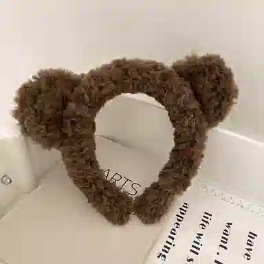 彤彤兔 可爱小熊耳朵甜美优雅气质舒适 发箍 女款