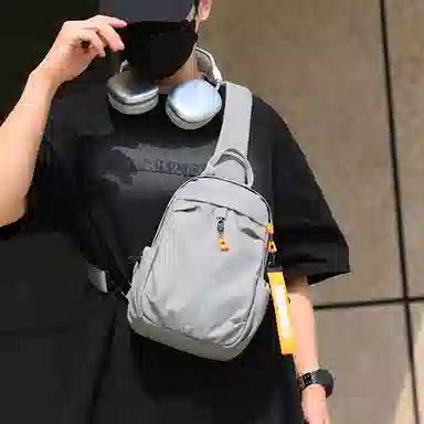 彤彤兔 时尚休闲 牛津纺 胸包 男款 多色