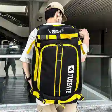 德力熊 大容量时尚 牛津布 双肩包