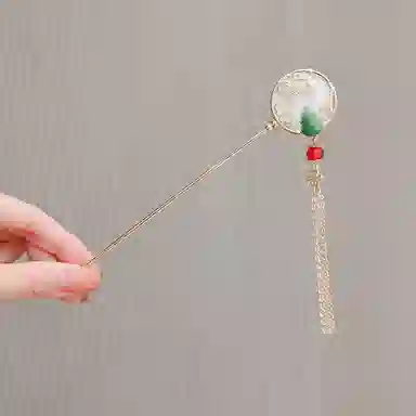 彤彤兔 葫芦 古风 简约盘发 发簪 女款