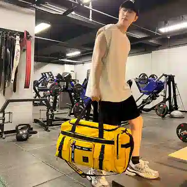 德力熊 大容量收纳干湿分离 牛津布 健身包 大号 男女同款情侣款 多色