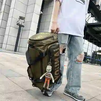 德力熊 短途行李袋出差 尼龙 旅行包 男女同款情侣款 多色