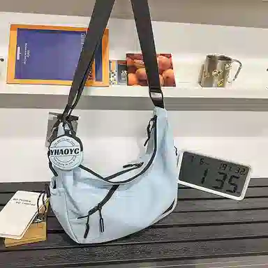 OUZIHUANG Casual Cycling Backpack Nylon Shoulder Bag Unisex