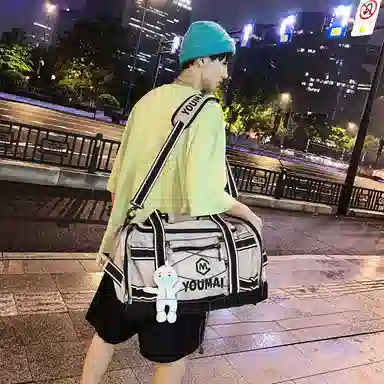 德力熊 行李轻便 尼龙 旅行包 男女同款情侣款 多色