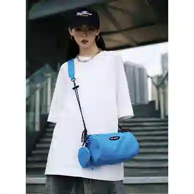 彤彤兔 小清新简约时尚 尼龙 单肩包 男女同款情侣款 多色