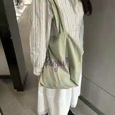 彤彤兔 字母轻便 涤纶 单肩包 女款 多色