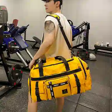 德力熊 大容量收纳干湿分离 牛津布 健身包 大号 男女同款情侣款 多色