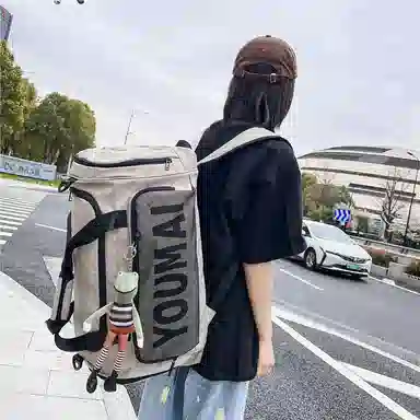 德力熊 短途行李袋出差 尼龙 旅行包 男女同款情侣款 多色