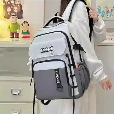 彤彤兔 韩版大容量 尼龙 双肩包 男女同款情侣款 多色