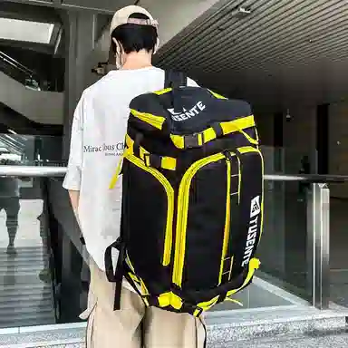 德力熊 大容量时尚 牛津布 双肩包