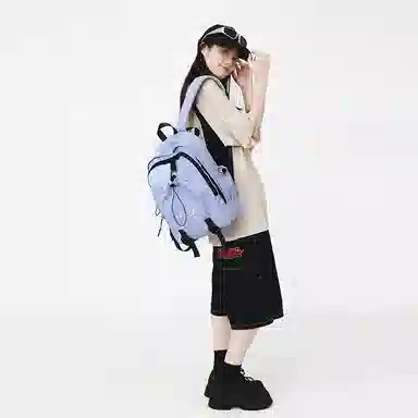 彤彤兔 学院风背包休闲旅行 尼龙 双肩包 大号 男女同款情侣款 多色