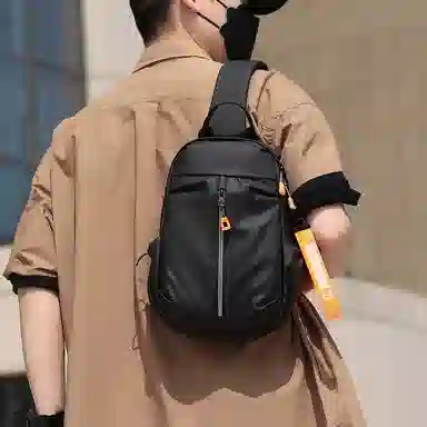 彤彤兔 时尚休闲 牛津纺 胸包 男款 多色