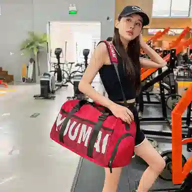 彤彤兔 独立鞋仓耐用 尼龙 旅行包 男女同款情侣款 多色