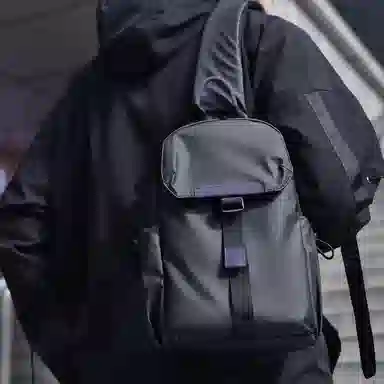 彤彤兔 时尚通勤百搭 牛津布 胸包 男女同款情侣款 多色