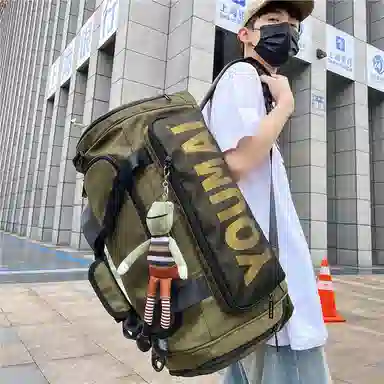 德力熊 短途行李袋出差 尼龙 旅行包 男女同款情侣款 多色