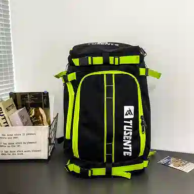 德力熊 大容量时尚 牛津布 双肩包