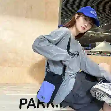 运动轻便外出潮牌旅游 复合布 手机包 男女同款情侣款 多色