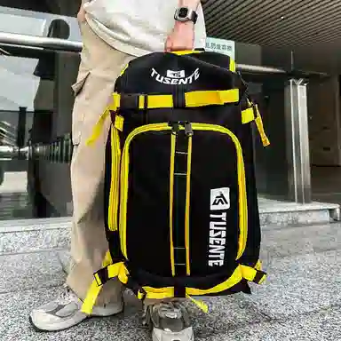 德力熊 大容量时尚 牛津布 双肩包