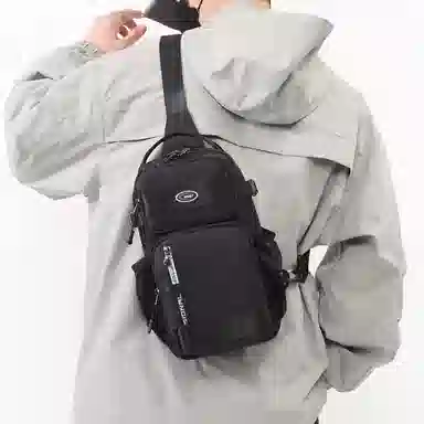 彤彤兔 时尚百搭简约 牛津布 单肩包 男款 多色