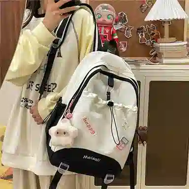 彤彤兔 书包女大容量轻便旅行 尼龙 双肩包 常规 女款 多色