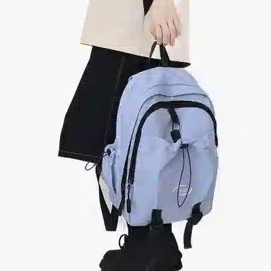 彤彤兔 学院风背包休闲旅行 尼龙 双肩包 大号 男女同款情侣款 多色