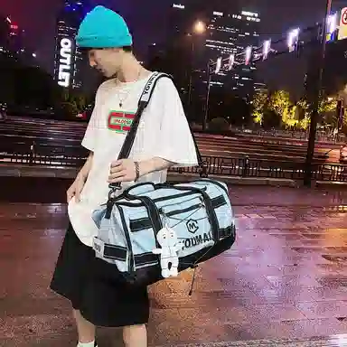 德力熊 行李轻便 尼龙 旅行包 男女同款情侣款 多色