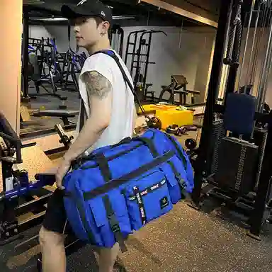 德力熊 大容量收纳干湿分离 牛津布 健身包 大号 男女同款情侣款 多色