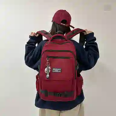 德力熊 潮酷个性时尚 尼龙 双肩包 男女同款情侣款 多色