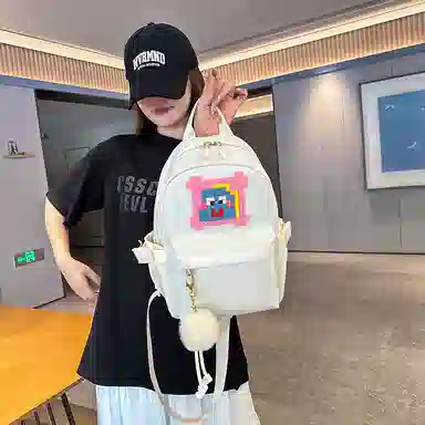 彤彤兔 日系可爱森系 尼龙 胸包 女款 多色