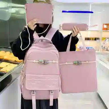 彤彤兔 时尚潮流四件套小清新 尼龙 组合装 男女同款情侣款 多色