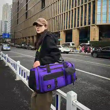 德力熊 时尚 牛津布 旅行包 男女同款情侣款 多色