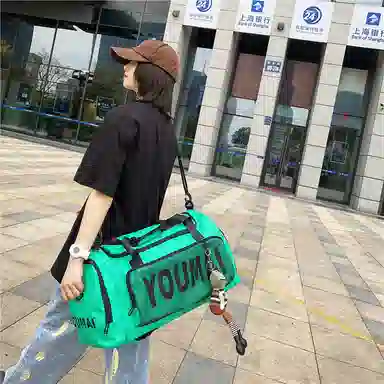 德力熊 短途行李袋出差 尼龙 旅行包 男女同款情侣款 多色