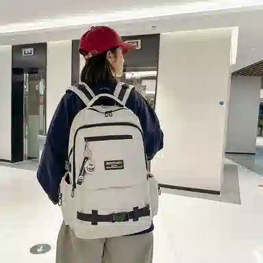 德力熊 潮酷个性时尚 尼龙 双肩包 男女同款情侣款 多色