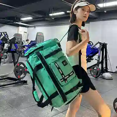 德力熊 大容量收纳干湿分离 牛津布 健身包 大号 男女同款情侣款 多色