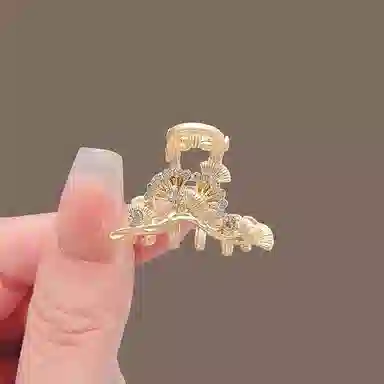 彤彤兔 国风小巧刘海 松针发卡小抓夹迷你小号顶夹公主 发夹 女款