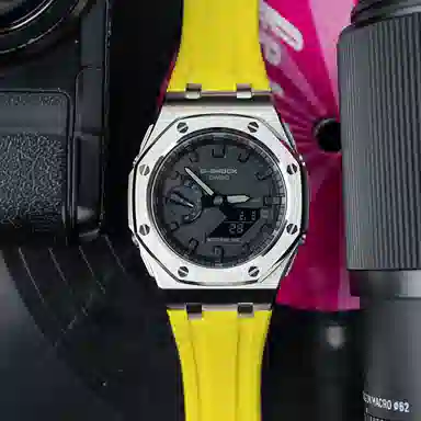 Casio GA-2100 Offshore Silver Series