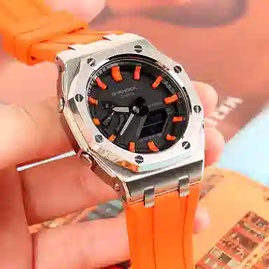 Casio GA-2100 Offshore Silver Series